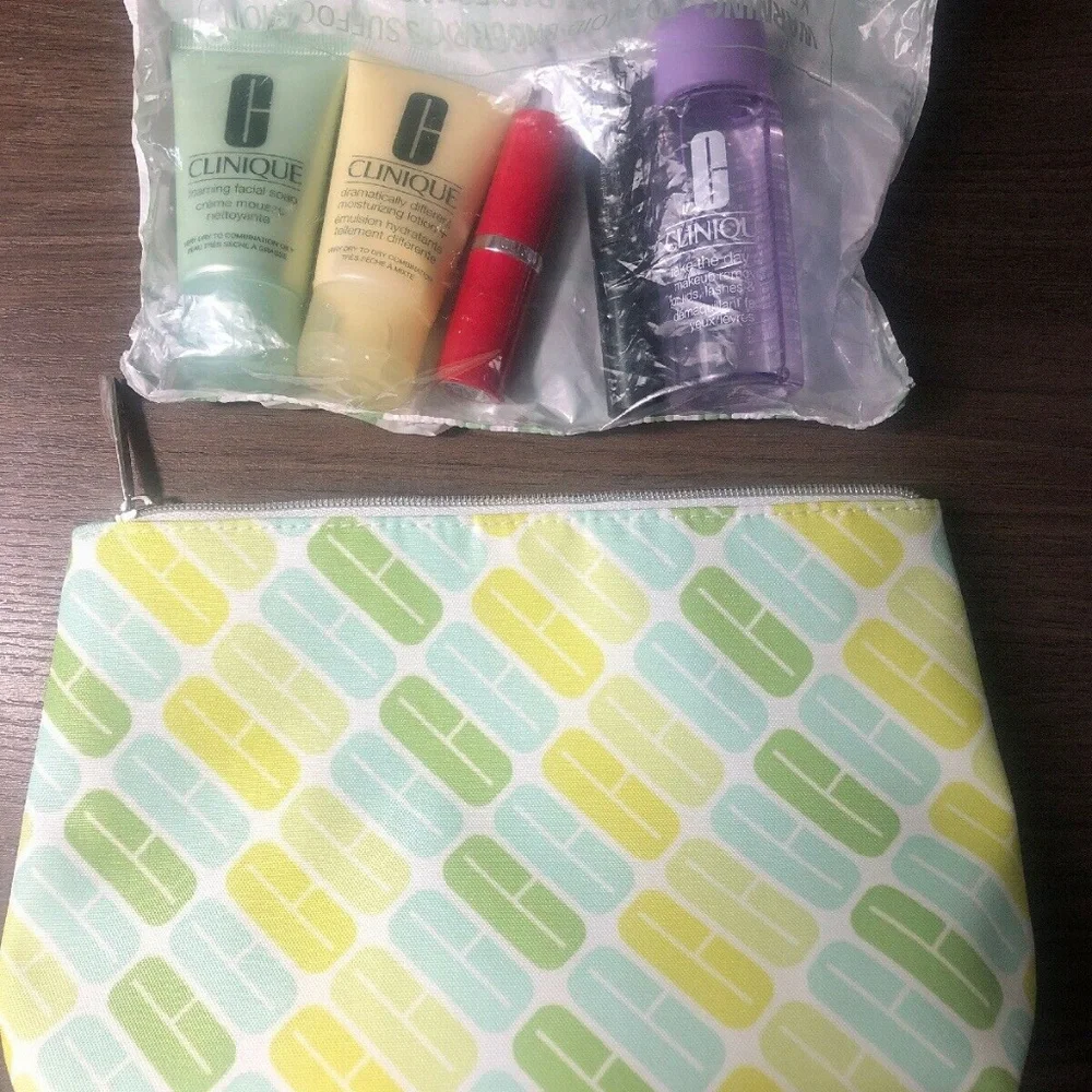 CLINIQUE 6p Make Up Skincare Lip POP Mascara Soap Lotion Cleanser $125